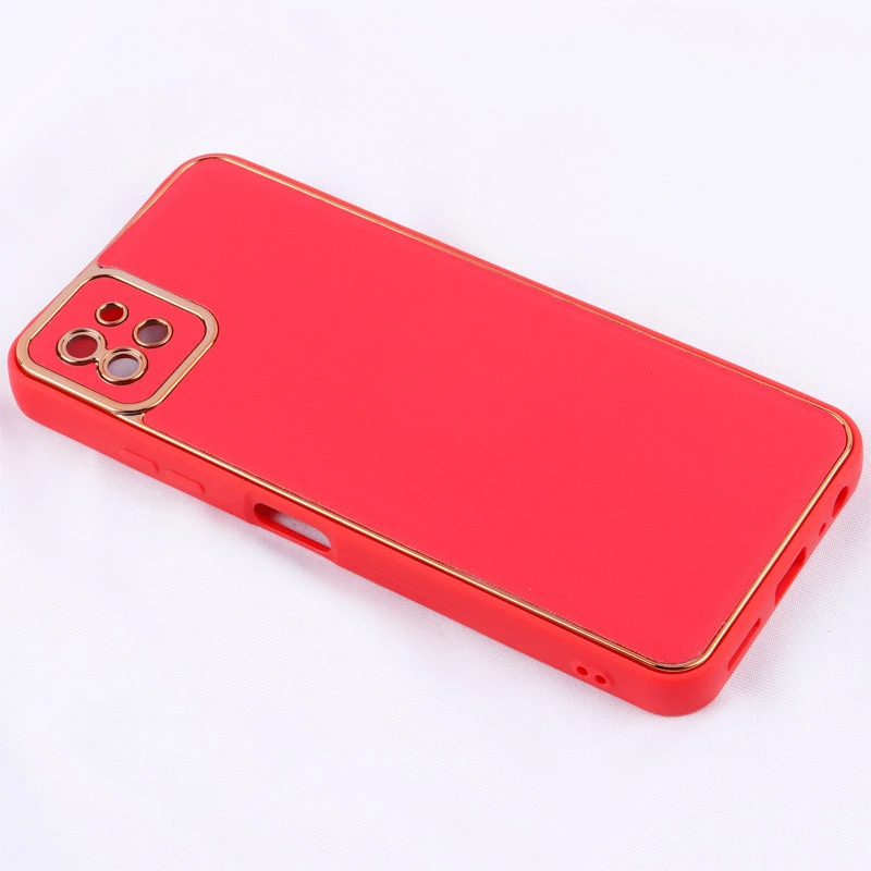 قاب چرمی My Case محافظ لنزدار Samsung Galaxy A22 5G