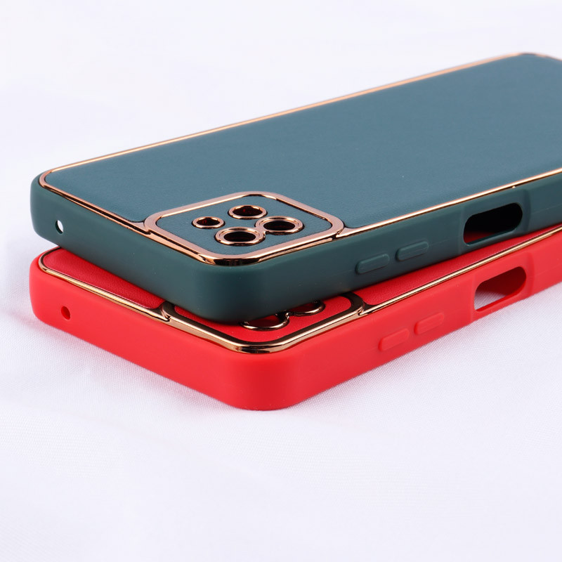 قاب چرمی My Case محافظ لنزدار Samsung Galaxy A22 5G