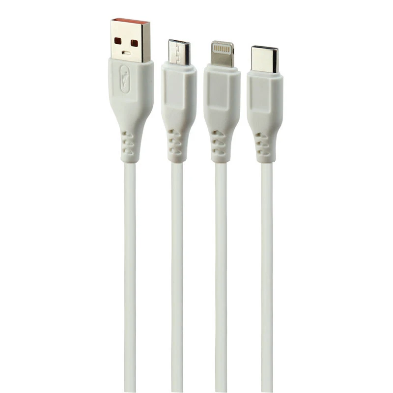 کابل ۳ سر Sky dolphin S61E 2.4A 1.2m