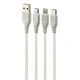 کابل ۳ سر Sky dolphin S61E 2.4A 1.2m