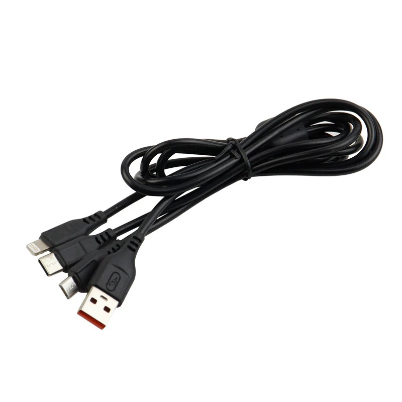 کابل ۳ سر Sky dolphin S61E 2.4A 1.2m