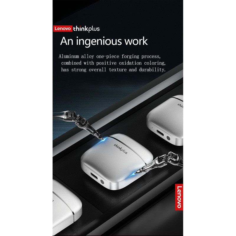 هندزفری بلوتوث دو تایی Lenovo ThinkPlus Live Pods XT99 TWS