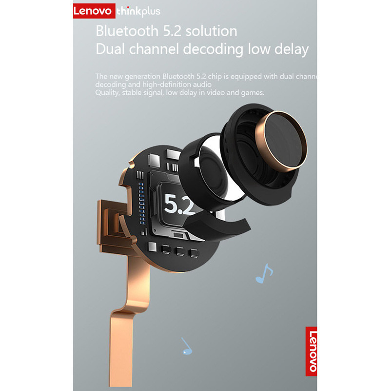 هندزفری بلوتوث دو تایی Lenovo ThinkPlus Live Pods XT99 TWS