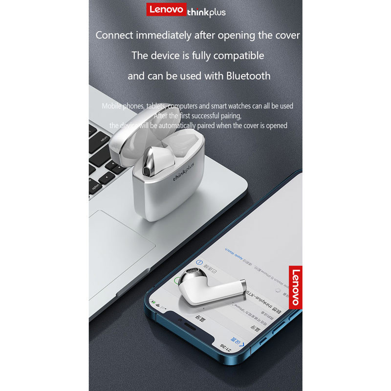 هندزفری بلوتوث دو تایی Lenovo ThinkPlus Live Pods XT99 TWS
