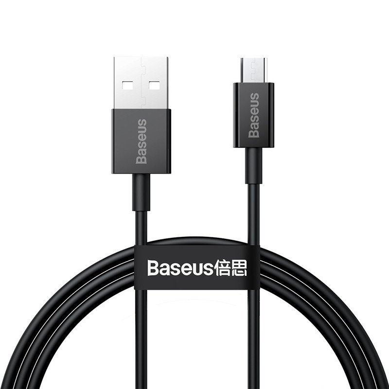 کابل میکرو یو اس بی فست شارژ Baseus Superior Series CAMYS 2A 1m