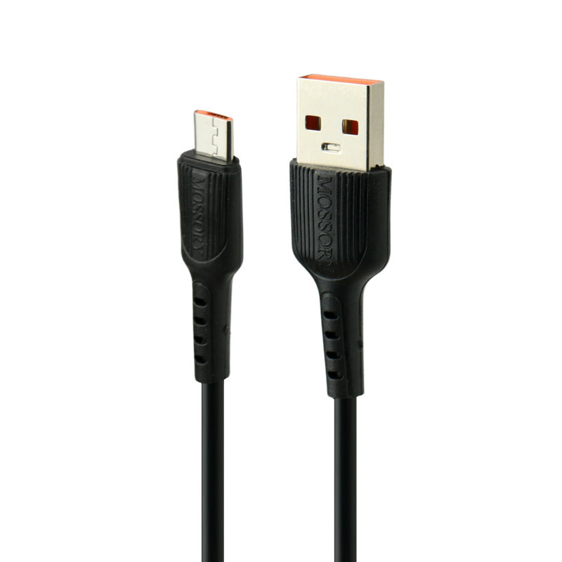 کابل میکرو یو اس بی Mossory M101V 2.4A 1m