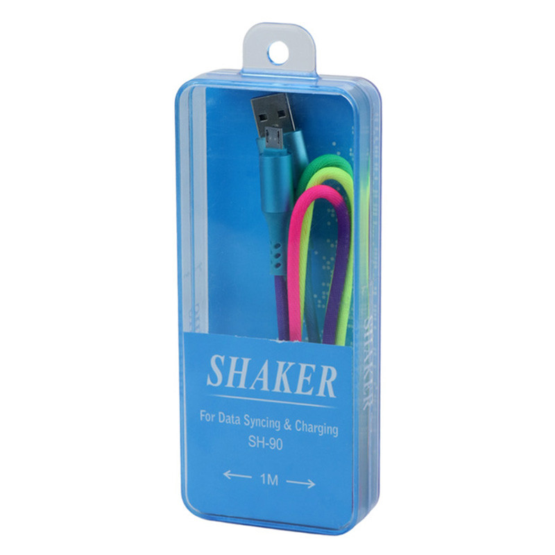 کابل میکرو یو اس بی Shaker SH-90 2A 1m رنگی