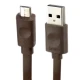کابل میکرو یو اس بی اورجینال Brown 1m شرینک