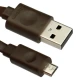 کابل میکرو یو اس بی اورجینال Brown 1m شرینک