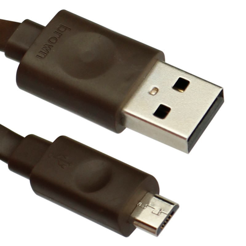 کابل میکرو یو اس بی اورجینال Brown 1m شرینک