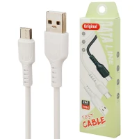 کابل سیلیکونی فست شارژ Original 2.4A Type-C 1m