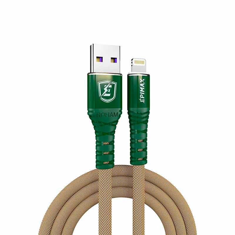 کابل آیفونی فست شارژ Epimax EC-03 5A 1.2m