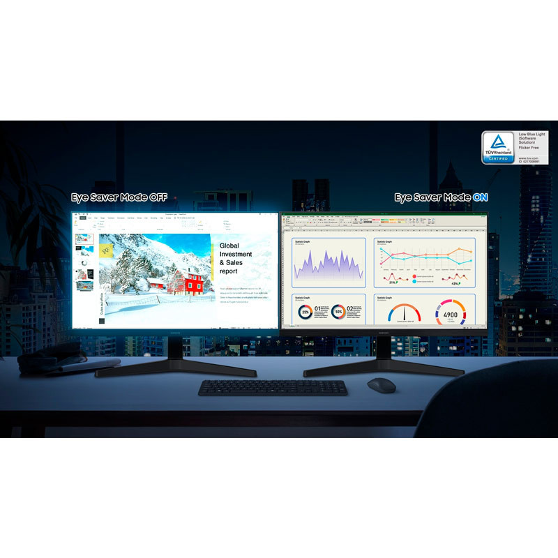 مانیتور گیمینگ سامسونگ Essential S3 LS27C310 سایز 27 اینچ