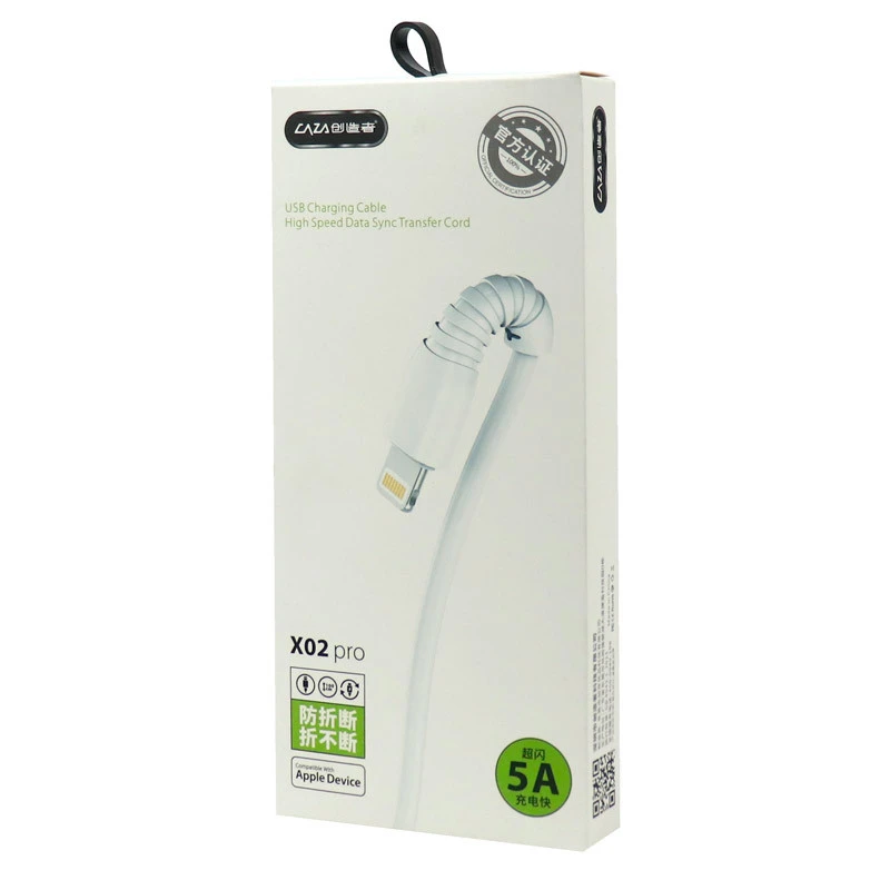 کابل میکرو یو اس بی فست شارژ CAZA X02 Pro 5A 1m