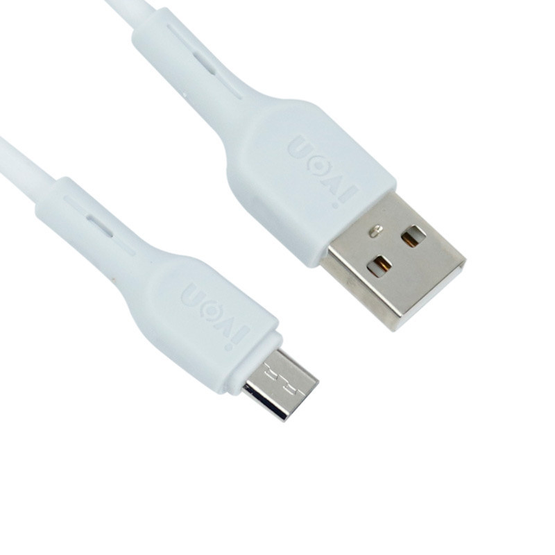 کابل میکرو یو اس بی فست شارژ Ivon CA78 2.4A 1m