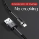 کابل کنفی آیفونی Baseus Cafule CALKLF-B 2.4A 1m پک شرینک