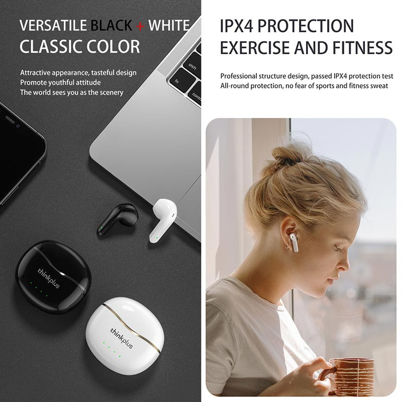 هندزفری بلوتوث دو تایی Lenovo ThinkPlus Live Pods X16 TWS