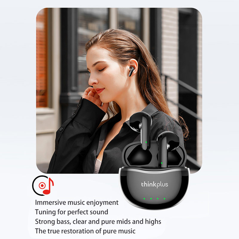 هندزفری بلوتوث دو تایی Lenovo ThinkPlus Live Pods X16 TWS