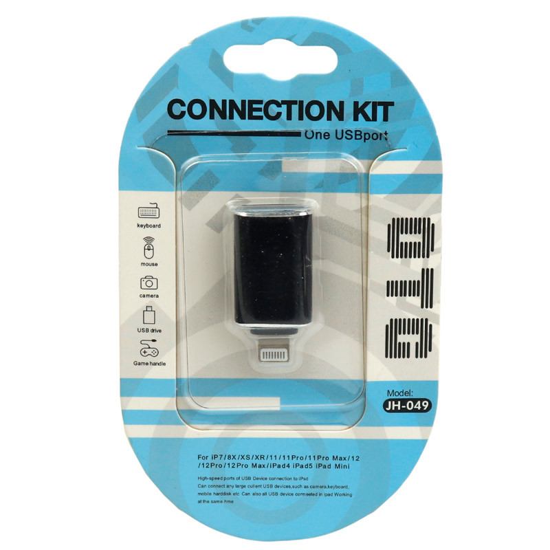 تبدیل Connection Kit GL-163 / JH-049 OTG USB To Lightning