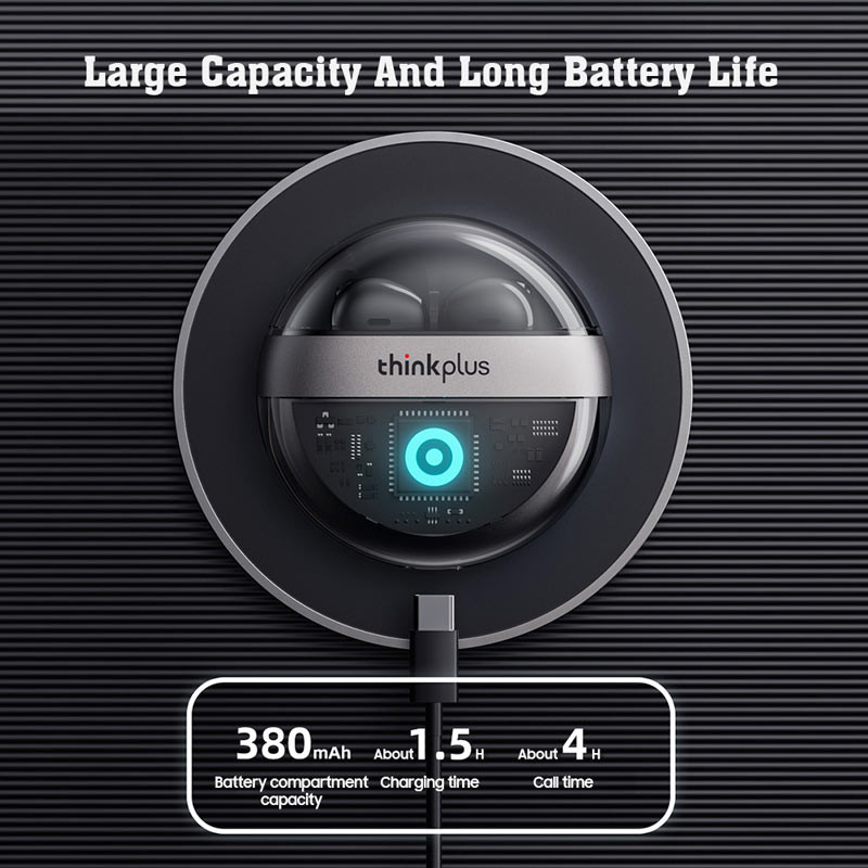 هندزفری بلوتوث دو تایی Lenovo ThinkPlus Live Pods T40 TWS