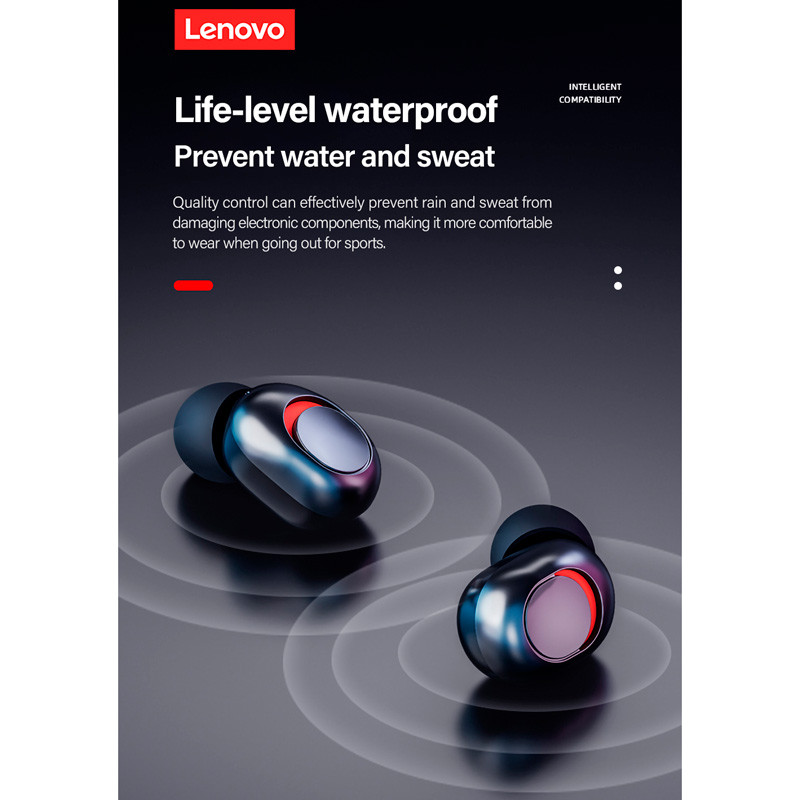 هندزفری بلوتوث دو تایی Lenovo ThinkPlus Live Pods PD1X TWS