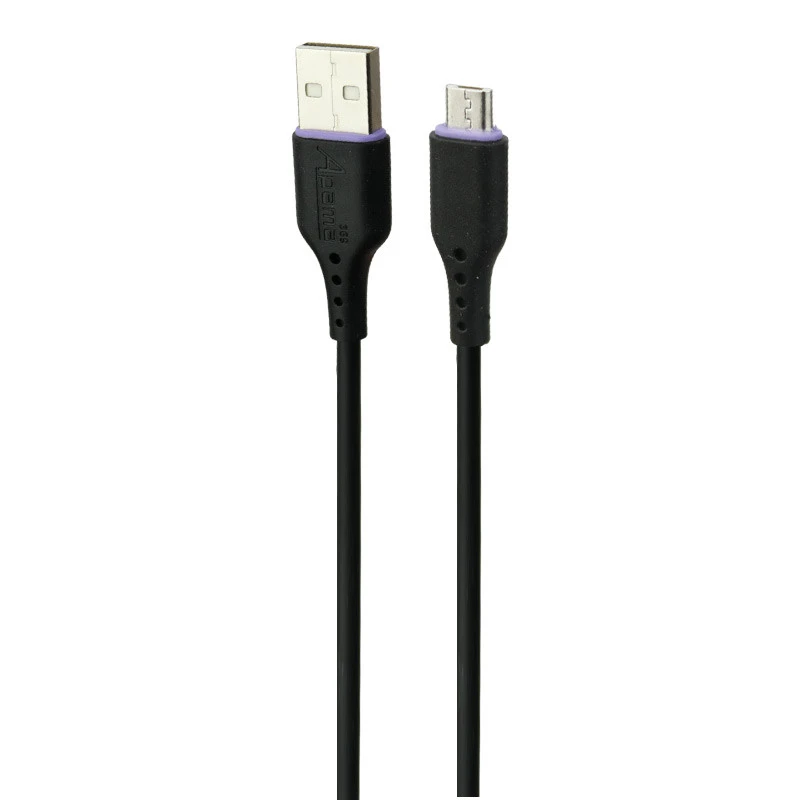 کابل میکرو یو اس بی فست شارژ Apama 369 2.4A 1m