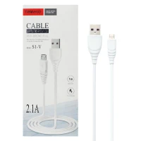 کابل میکرو یو اس بی Tranyoo S1-V 2.1A 1m