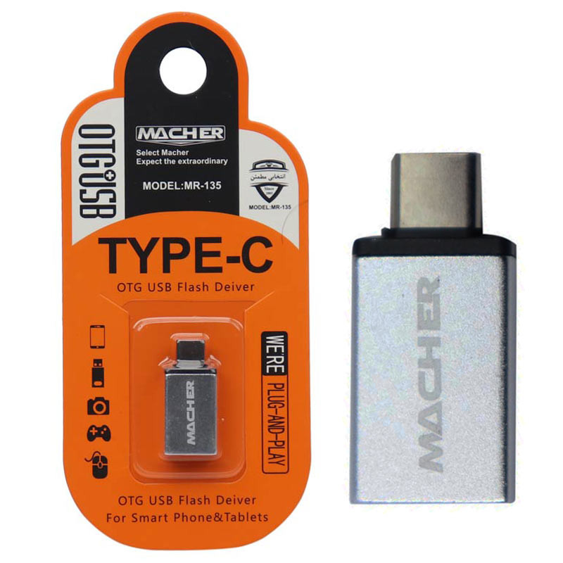 تبدیل Macher MR-135 OTG Type-C
