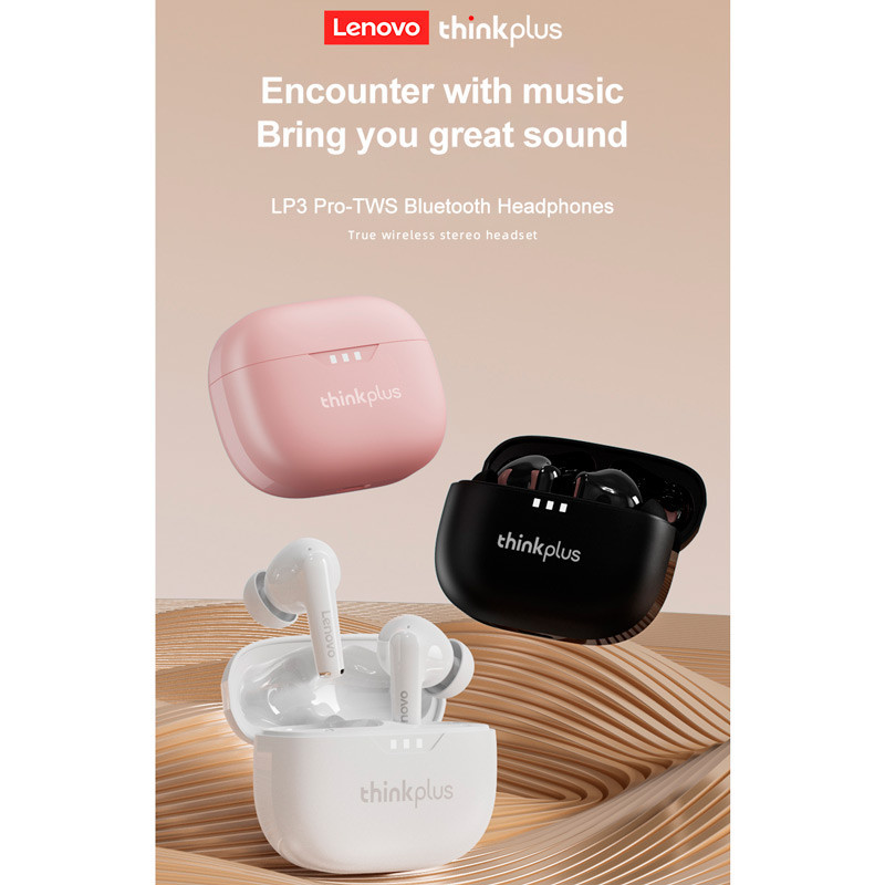 هندزفری بلوتوث دو تایی Lenovo ThinkPlus Live Pods LP3 Pro TWS