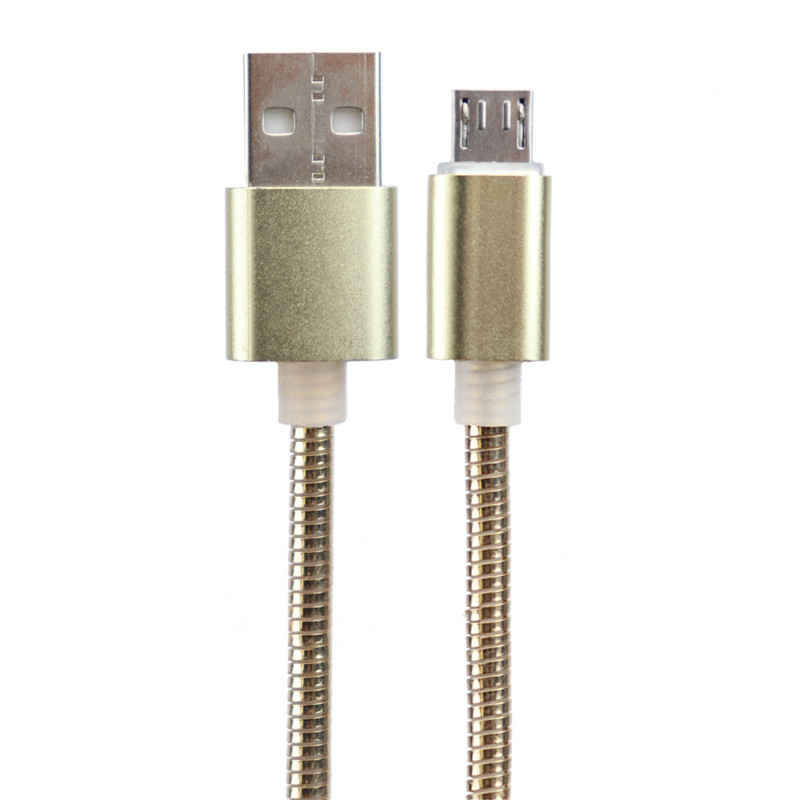 کابل میکرو یو اس بی فست شارژ USB Data Cable 3.1A 1m تمام فلزی