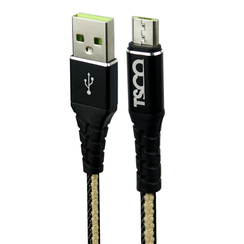 کابل میکرو یو اس بی TSCO TC A72 2.1A 1m
