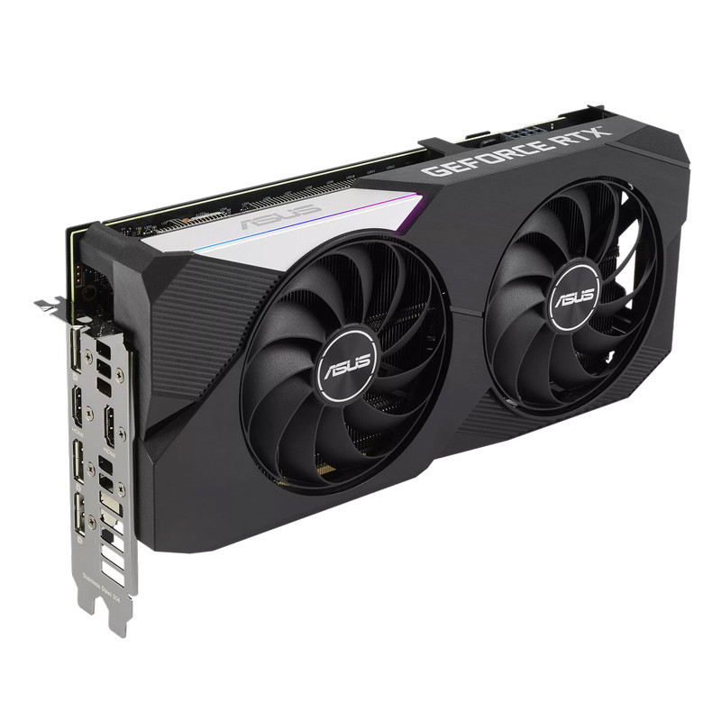 کارت گرافیک ASUS Dual GeForce RTX 3060Ti OC 8GB GDDR6 256Bit