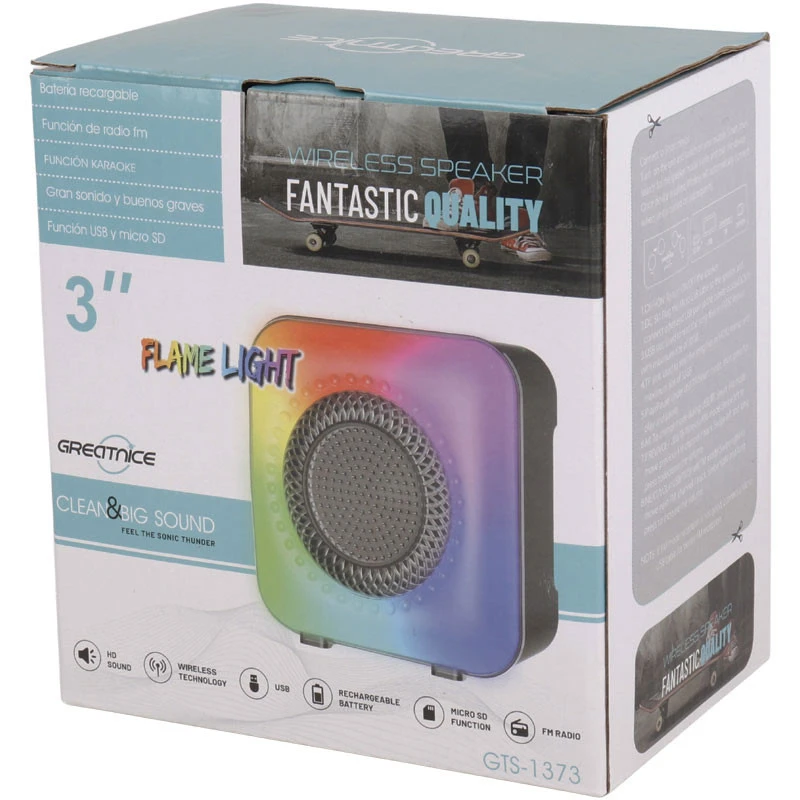 اسپیکر بلوتوثی رم و فلش خور Greatnice GTS1373