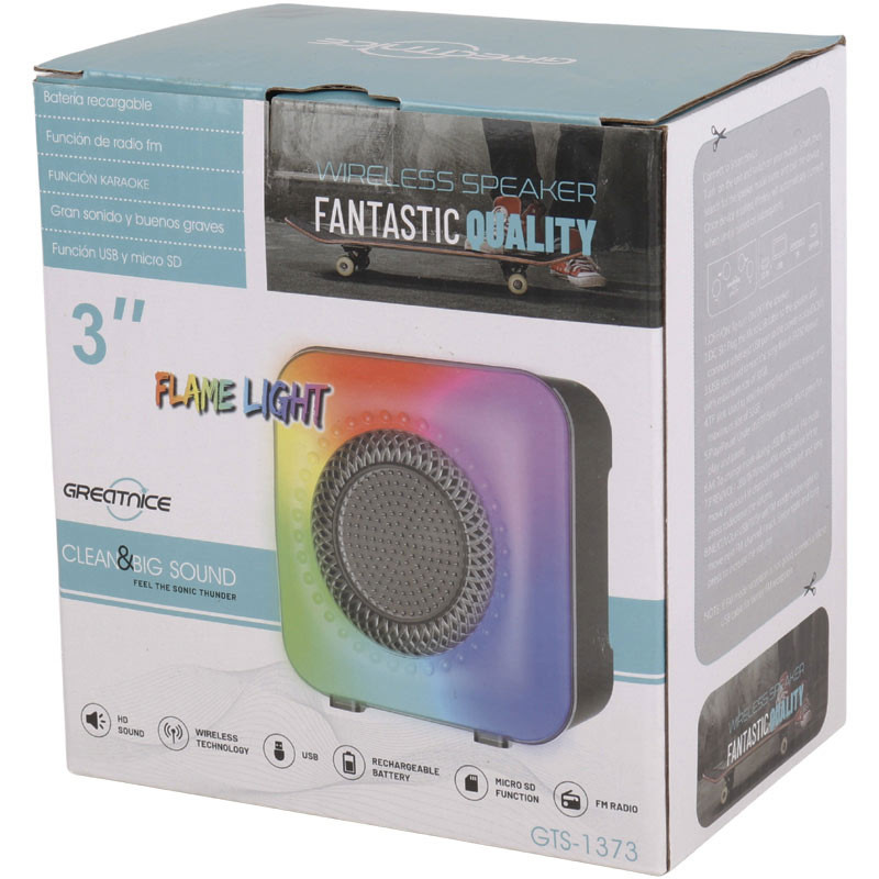 اسپیکر بلوتوثی رم و فلش خور Greatnice GTS1373