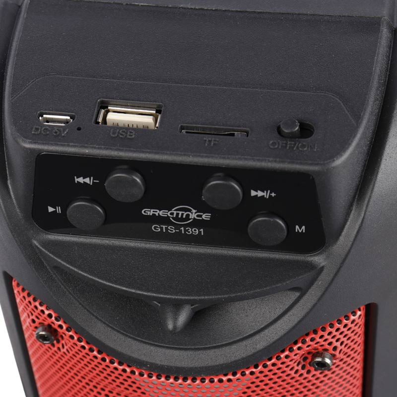 اسپیکر بلوتوثی رم و فلش خور Greatnice GTS-1391