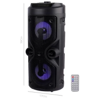 اسپیکر بلوتوثی رم و فلش خور ZQS4209 + ریموت کنترل