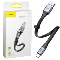 کابل Baseus HW Quick Charge CATMBJ-BG1 Type-C 5A 23cm
