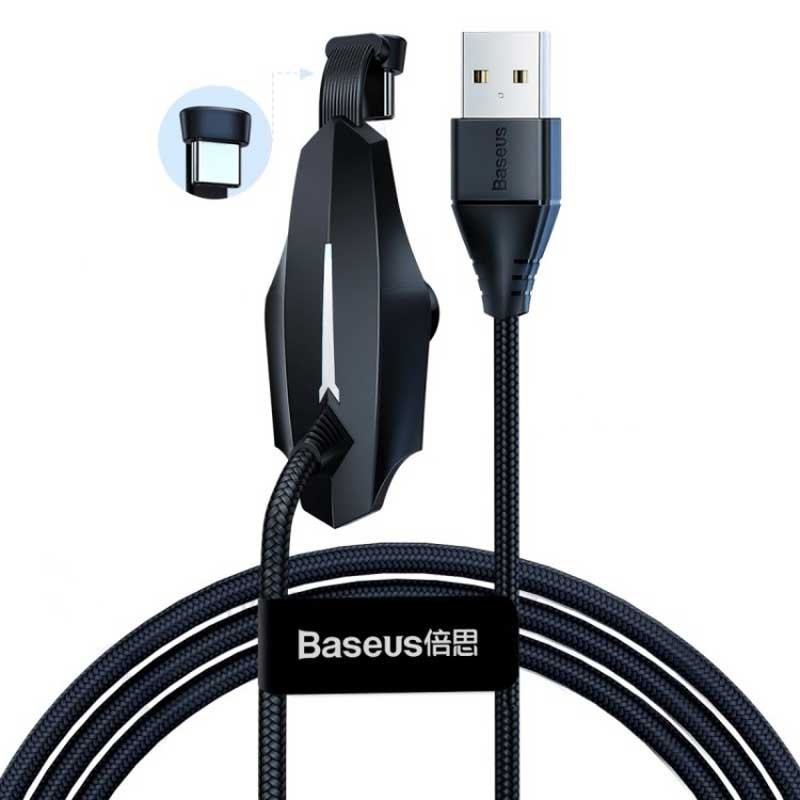 کابل کنفی تایپ سی مکنده Baseus Stylish Sucker CATXA-A01 1.2m یکسر L