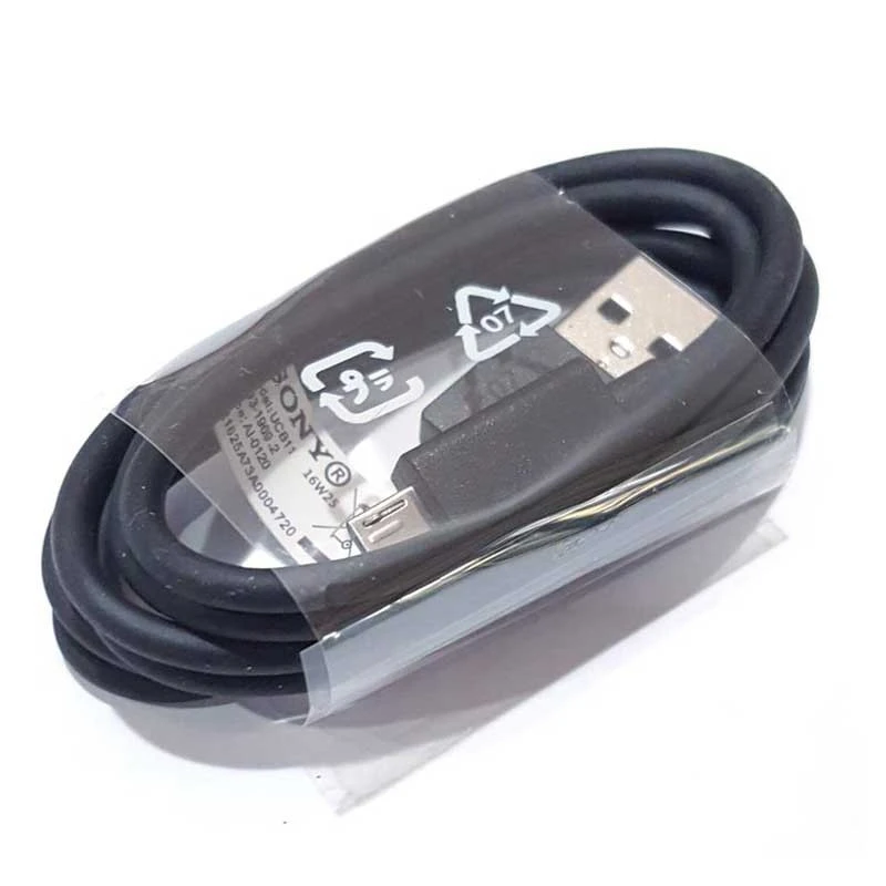کابل اورجینال میکرو یو اس بی فست شارژ Sony
