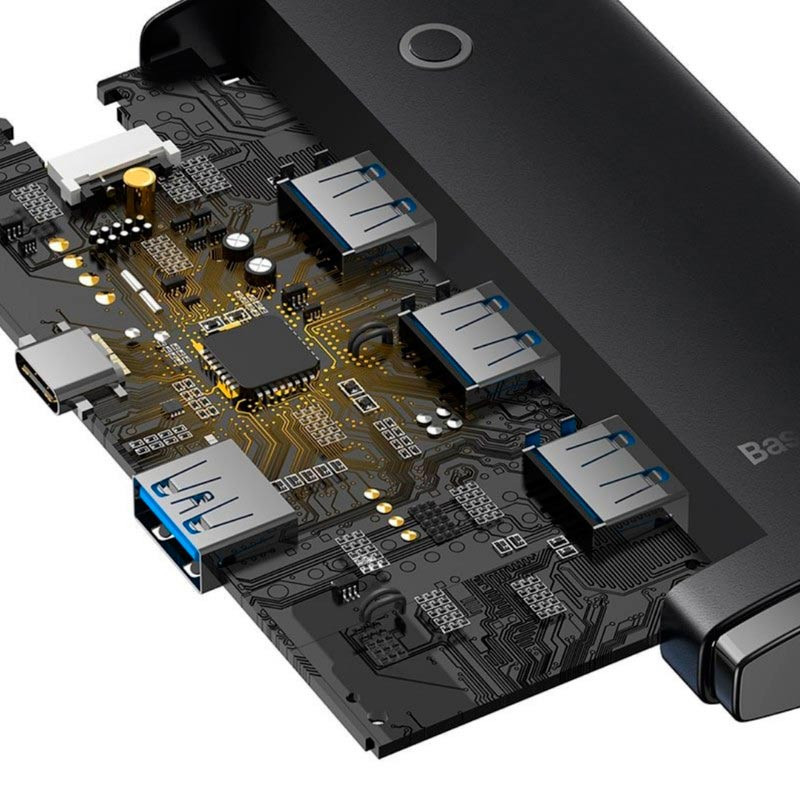 هاب 5 پورت USB3.0 باسئوس Lite Series WKQX03000