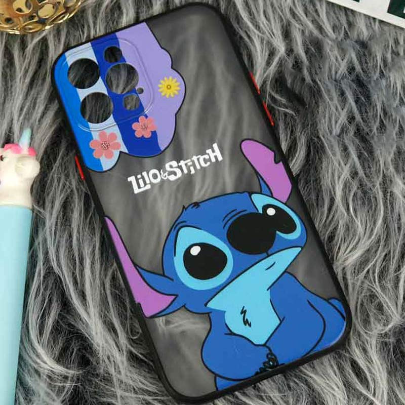 قاب PC مات فانتزی محافظ لنز دار طرح استیچ iPhone 12 Pro