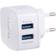 شارژر دیواری Verity AP 2112 2Port + کابل میکرو یو اس بی