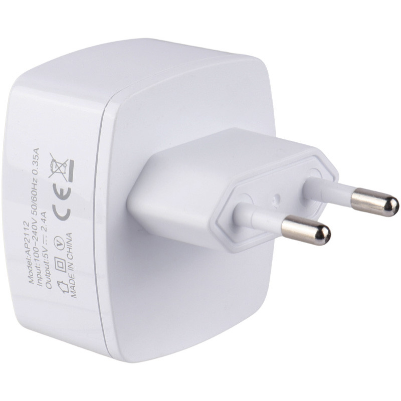 شارژر دیواری Verity AP 2112 2Port + کابل میکرو یو اس بی