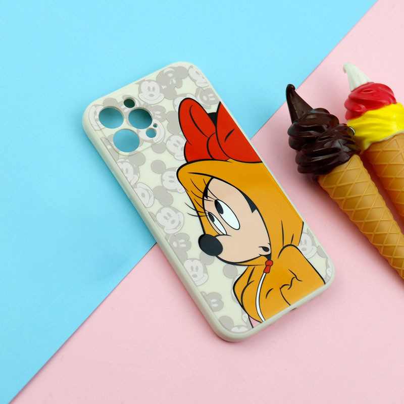 قاب طرحدار سیلیکونی میکی موس iPhone 12 Pro