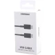 کابل تبدیل فست شارژ Samsung EP-DN975 Type-C to Type-C 5A 1m