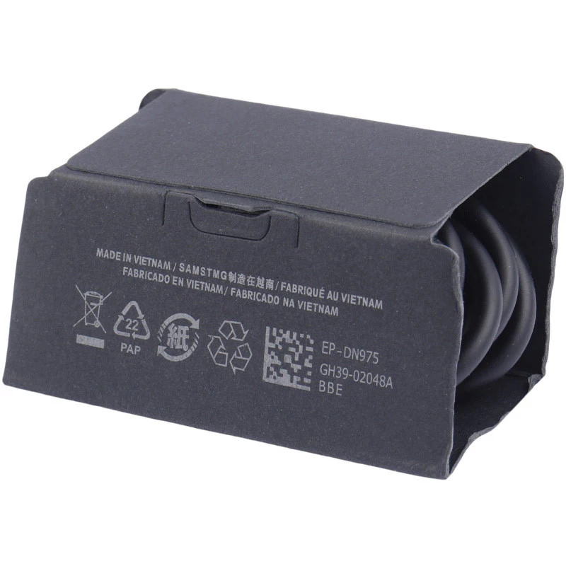کابل تبدیل فست شارژ Samsung EP-DN975 Type-C to Type-C 5A 1m