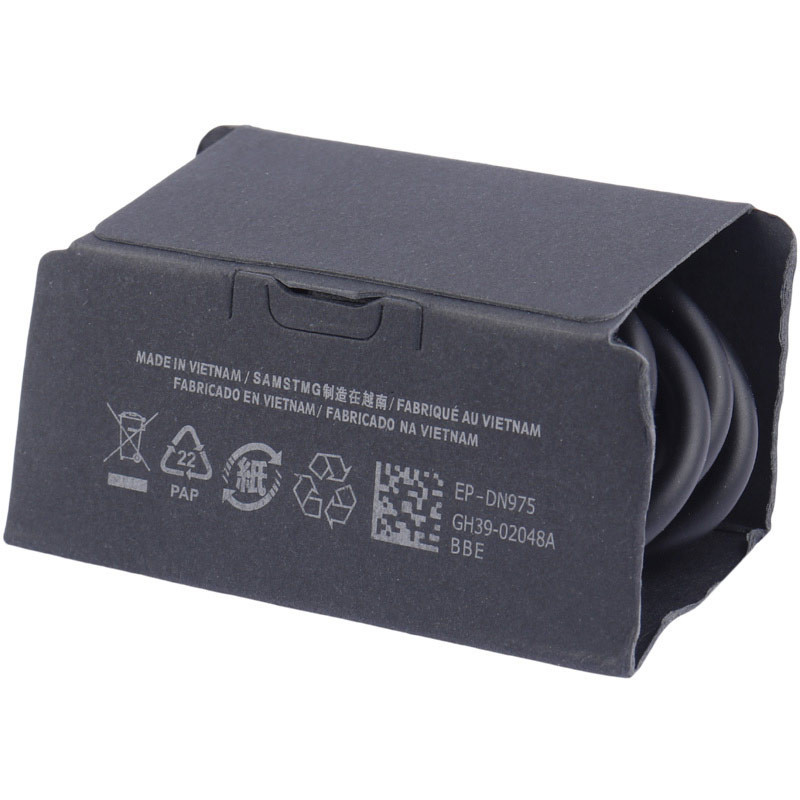 کابل تبدیل فست شارژ Samsung EP-DN975 Type-C to Type-C 5A 1m