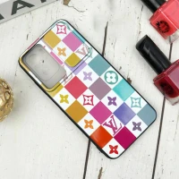 قاب طرحدار محافظ لنزدار کشویی LV رنگی شیائومی Redmi Note 10 سری B