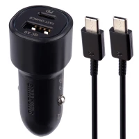 Samsung EP-L1100A+C QC 3A PD 25W Car Charger With Type-C Cable