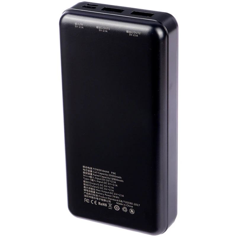 پاوربانک فست شارژ اوی P6K 10.5W ظرفیت 20000 میلی آمپر ساعت